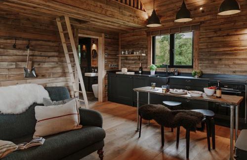 Llandrindod Wells Chalet De Esquí | Woolly Wood Cabins - Bryn