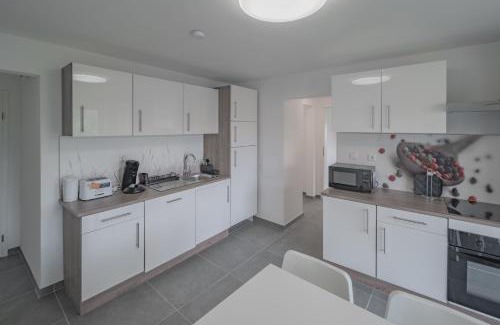 Villingen-Schwenningen Apartamento | WORK&SLEEP Moderne Apartments in Villingen Schwenningen - Einzelbetten, TV, Bettwäsche & Handtücher, WLAN
