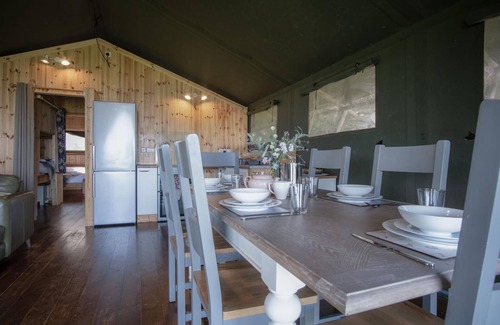 Llangennith Alquiler De RV | Worms Head - Safari Tent - Llangennith