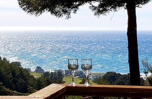 Shelter Cove Casa | Wow! Amazing Oceanview, walk to Beach & Game room!