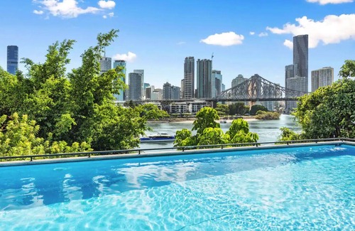 Kangaroo Point Apartamento | Wow! ~ Skyline City, Water + Story Bridge Views