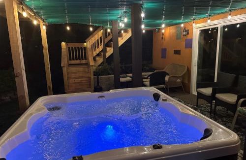Long Pond Casa | WOW! Ultimate Pocono Retreat, Hot Tub, Game Room, Deck, Lakes, Skiing, Pools