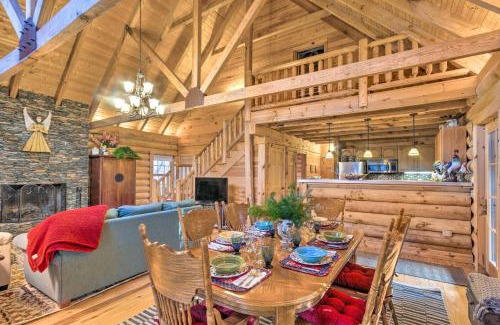 Alpendorf Casa | Wraparound Deck Linville Mountain Cabin
