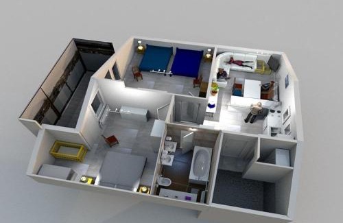 Weitramsdorf Apartamento | Wunderschöne klimatisierte Wohnung in Weidach