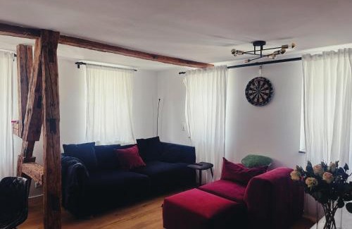 Schwaebisch Hall Apartamento | Wunderschöne Loftwohnung mit Dachterrasse