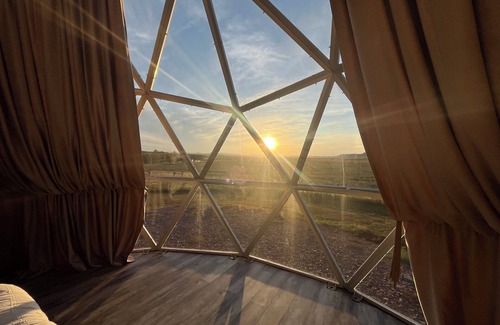 Beulah Cabina | WYnDome - Glamping Dome in Beulah, WY