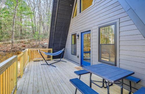 Wytheville Casa | Wytheville A-Frame Cabin with Wraparound Deck