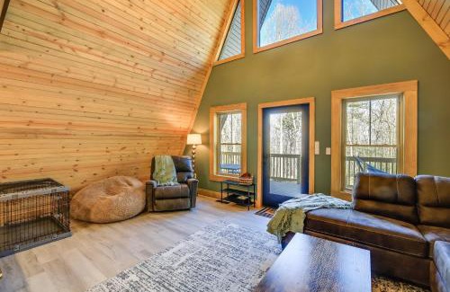 Wytheville Casa | Wytheville A-Frame Cabin with Wraparound Deck