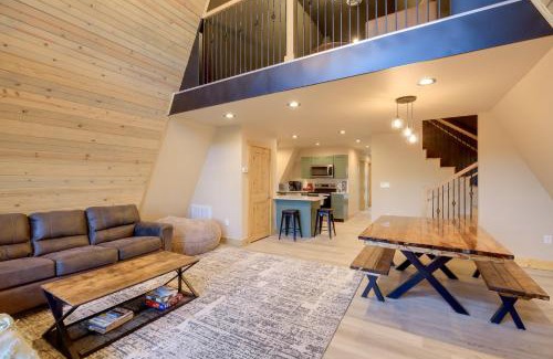 Wytheville Casa | Wytheville A-Frame Cabin with Wraparound Deck