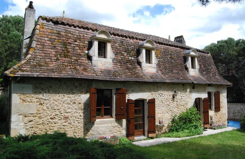 Saint-Jean-dEstissac Casa | XVII casa con piscina, 6 adultos