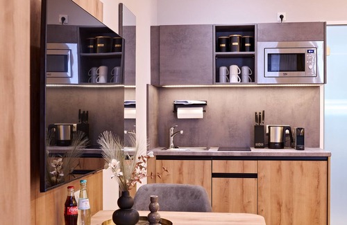 Schafhof Apartamento | Estudio-Negocios-Schlafsessel-Baño Privado