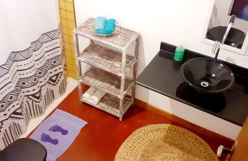 Taboquinhas Casa | Yellow house, complete, unlimited wifi.