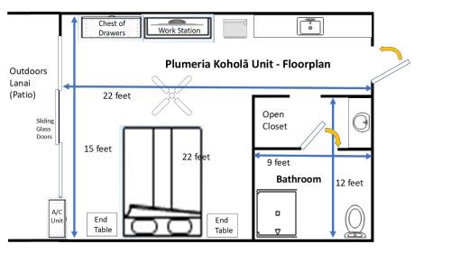 Keaukaha Apartamento | Yonegan Plumeria Hilo Hotel