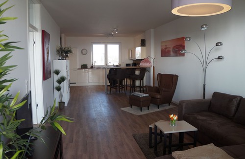 Innenhafen Apartamento | "No se puede obtener más mar"