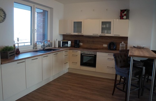 Innenhafen Apartamento | "No se puede obtener más mar"
