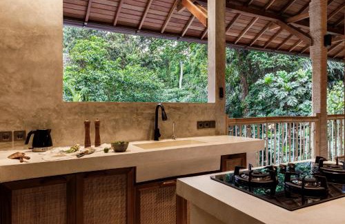 Petulu Villa | Your Exclusive Escape into Nature with Stunning Art Luxury and Riverfront Views