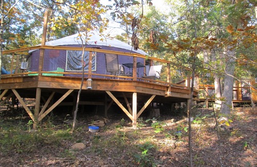 Holts Summit Cabaña | Yurt Floating in the Forest