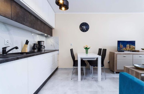 Podgorze Apartamento | Apartment Zabłocie 35/35 | WiFi, garaje, balcón