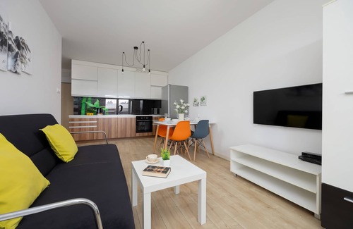 Targowek Apartamento | Zamkowa 5 | Warszawa | Modern Apartment | Parking | Balcony