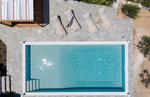 Paros Villa | Zefyros - Villa con piscina privada y vistas al mar