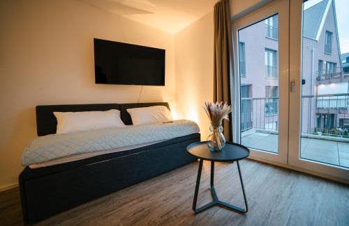 Metzingen Apartamento | ZENtrahome - Zentral Business Outlet SmartTV Balkon