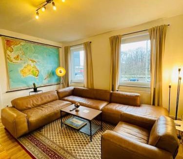 Nordstadt Apartamento | Zentrales Apartment mit großer Terrasse