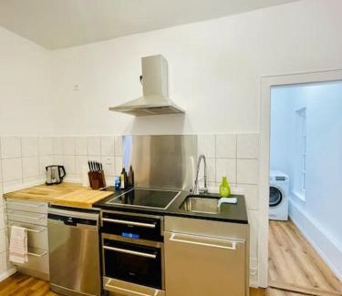 Nordstadt Apartamento | Zentrales Apartment mit großer Terrasse