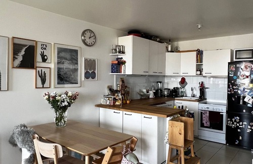 Batignolles Apartamento | Zentrales Pariser Familienapartment mit Balkonen. Direkte Metro von Orly Airport