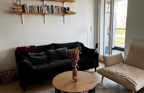Batignolles Apartamento | Zentrales Pariser Familienapartment mit Balkonen. Direkte Metro von Orly Airport