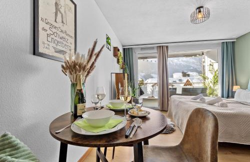 Engelberg Apartamento | Zentrales Studio mit mega Bergblick, Titlis, Luzern, Lake, Kurpark