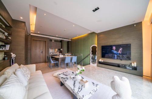 Jing'an Apartamento | ZHome-Deplex luxury apartment-Near The Bund