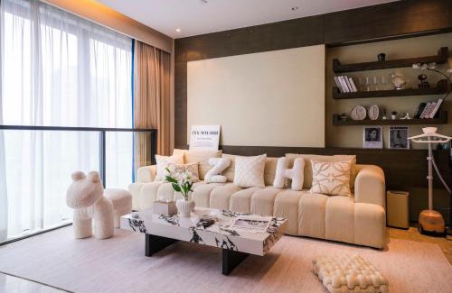 Jing'an Apartamento | ZHome-Deplex luxury apartment-Near The Bund