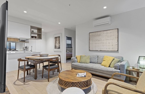 South Melbourne Apartamento | Zi apartments - Balcony, Bayview, Sauna, Steam Room & Pool
