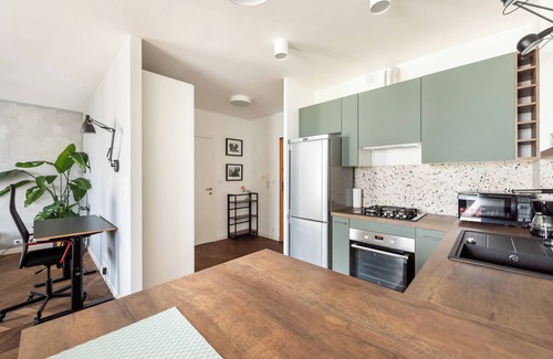 Targowek Apartamento | Zielone Zacisze Retro Studio