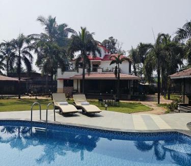 Karjat Apartamento | Zio Origins- Pool, Play area, BBQ