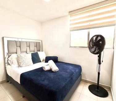 Buenos Aires Apartamento | Zona Rosa de Medellín, Ubicación Central Cerca de Centros Comerciales y Tranvía del Metro BA