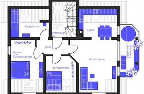 Weißenthurm Apartamento | Zum schönen Ausblick