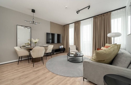 Krzyki Apartamento | Zwycięska 3 | One Bedroom Apartments in Wrocław | Air Conditioning | Parking | 4 People