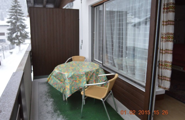 apartamento 1. 5 habitación en Laax Murschetg, cerca de los ferrocarriles de montaña