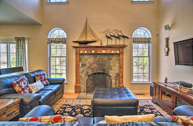 1 Mi to Beach: Home w/ Fire Pit & BBQ in Cape Cod!