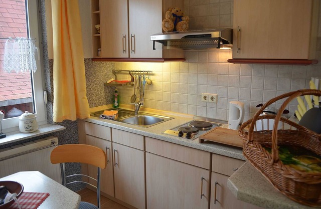 1-habitación apartamento N º 01 con terraza -. Pension Ritter - en una zona tranquila de Groß Zicker
