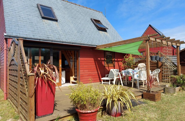 A 100 m de la playa, maison en la duna para 5