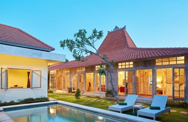 18min a pie de la playa de Seminyak, 3bdr Villa2
