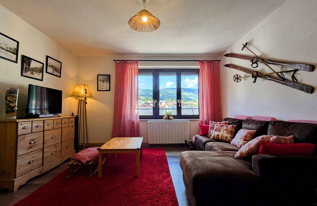 Apartamento 2 dormitorios, máx 6 pers, cerca de estaciones y centro de Cornimont
