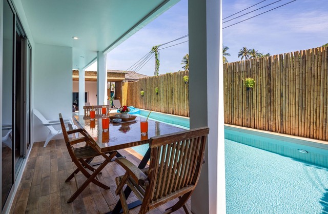 2 Bedroom Private Pool Apartment on Secluded Beach