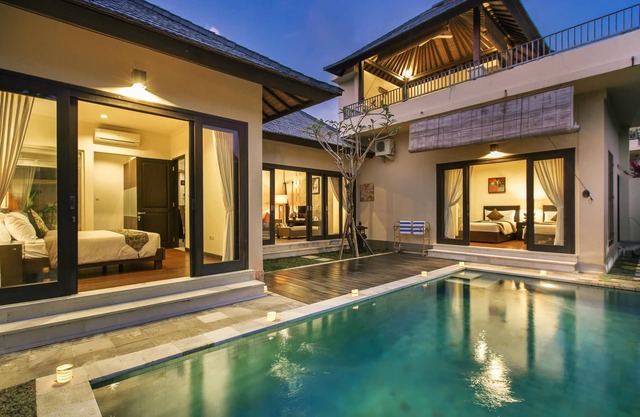 Villa de 2 dormitorios, playa Pandawa, Uluwatu