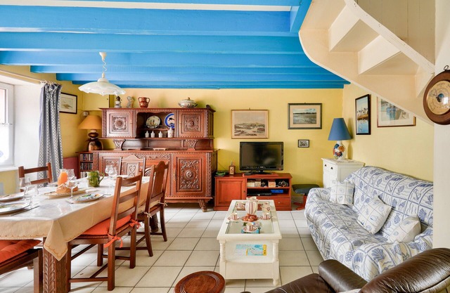 250m de la playa, casa para 6, Île Tudy
