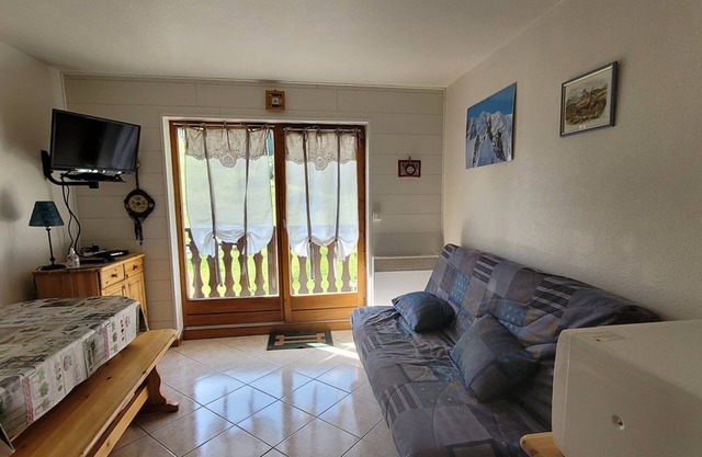 Estudio de 25m², balcón, ideal para 4 pers. en las montañas