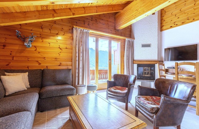 Apartamento en Veysonnaz con vistas al Ródano