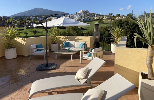 3 Rooms with Huge Rooftop Solarium With See View
